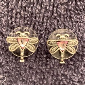 Dragonfly stud earrings